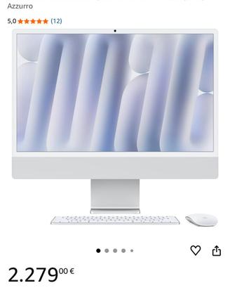 iMac 24" M4 24-512 (Nuovo)