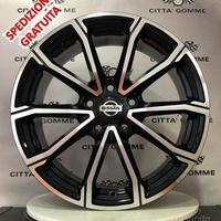 Cerchi in lega Nissan Juke Qasqhai X-Trail da 17