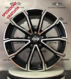 Cerchi in lega Nissan Juke Qasqhai X-Trail da 17