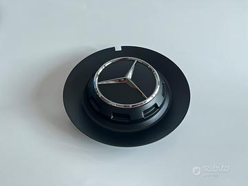 Coprimozzi per mercedes-benz amg nero opaco 146mm