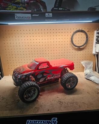 monster truck 1/10 brushless himoto