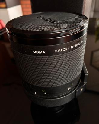 sigma mirror telephoto 1:8 600mm