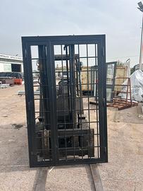 grata in ferro doppia anta