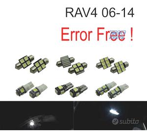 KIT 6 LAMPADE LED INTERNE TOYOTA RAV4 06-14