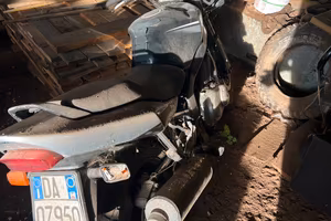 Suzuki GS 500 incidentata