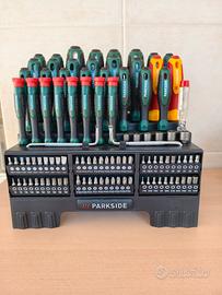 Parkside cacciaviti e inserti 101 pezzi