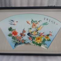 Opera vintage cinese in madreperla