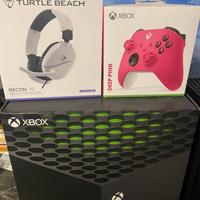 Xbox Serie X 1T + controller + cuffie