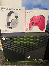 Xbox Serie X 1T + controller + cuffie