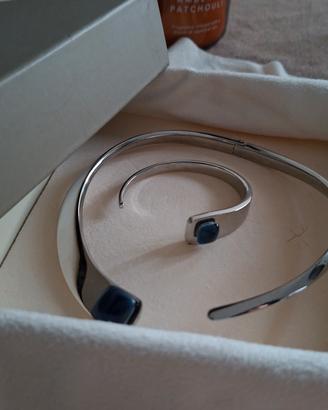 collana e bracciale rigido 