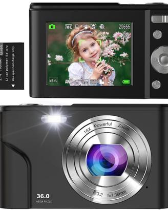 NUOVA Fotocamera Digitale Compatta da 2,4 Pollici