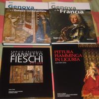 Libri fotografici pittura ligure e altri