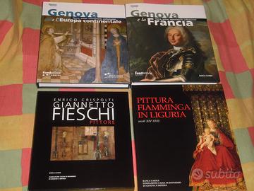 Libri fotografici pittura ligure e altri