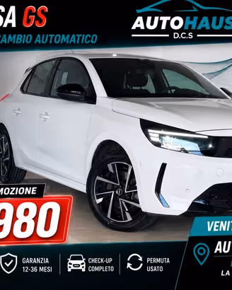 Opel Corsa GS 1.2 Benzina 100 cv AUTOMATICO