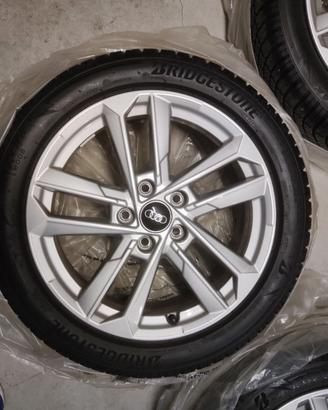 4 Cerchi 17" Orig. Audi A3 (8Y) + Gomme Invernali