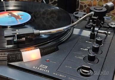 Klervox SA-801 Piatto S.Automatico Traz. Cinghia