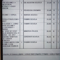 Libri di testo scolastici 1^ media