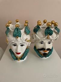 Teste di moro coppia