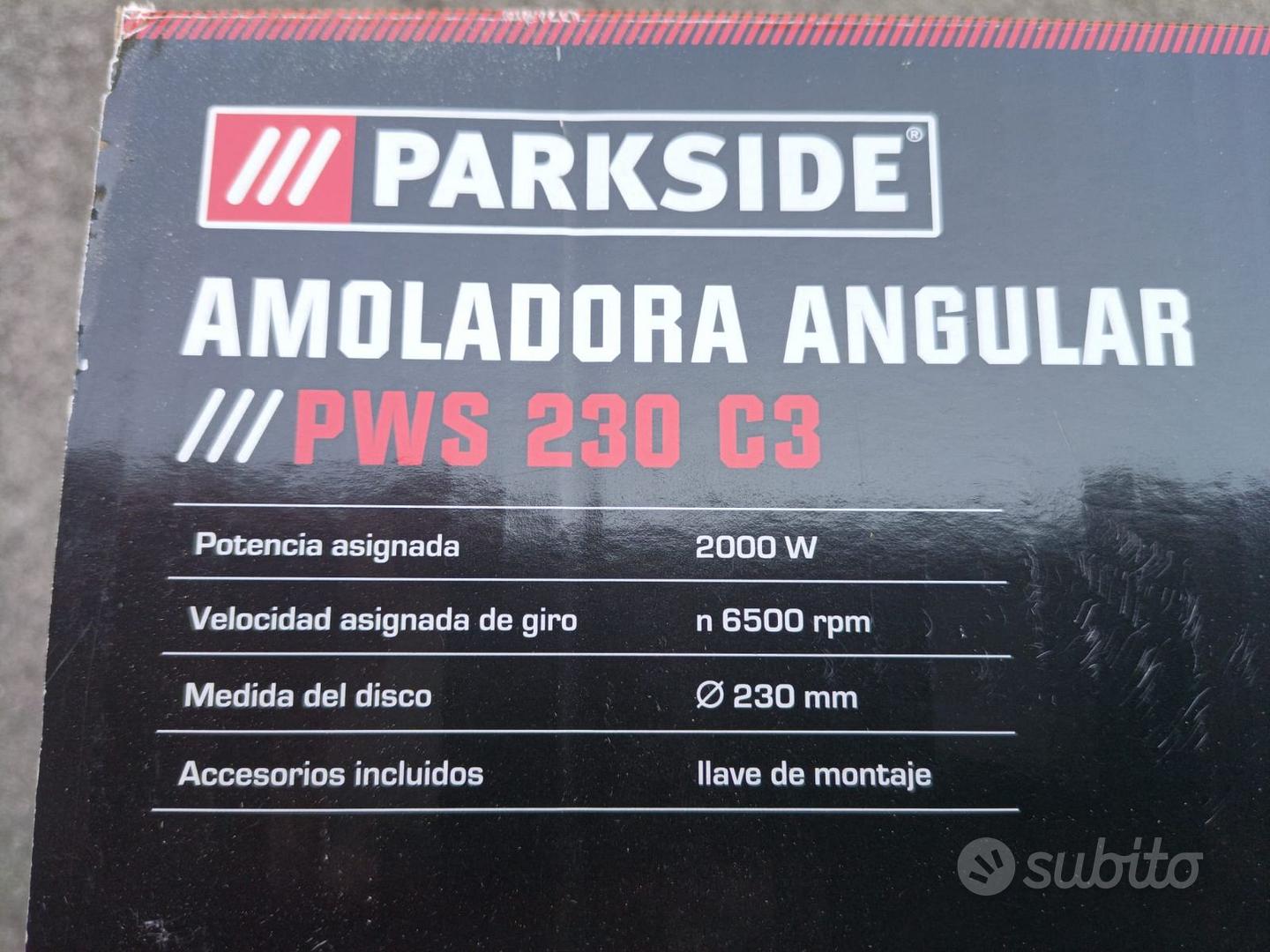 Smerigliatrice Parkside 2000W + 25 dischi 230mm - Giardino e Fai da te In  vendita a Rovigo