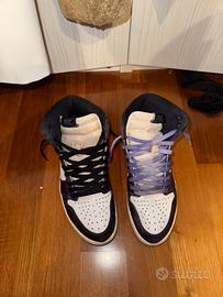 Jordan 1 Retro High Court Purple White