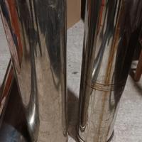 6 tubbi  fumaria  completi fascette e guarnizione