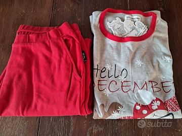 Pigiama natalizio donna L