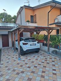 TETTOIA IN LEGNO PER POSTO AUTO