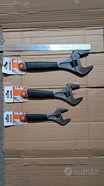 3 chiavi inglesi  Bahco  12' 10" 8 " 