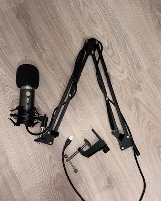Microfono USB LifeBee con Braccio da Scrivania