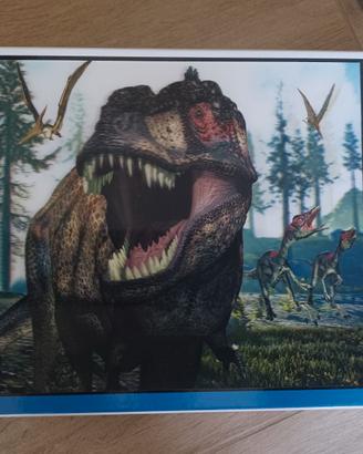 Puzzle 3d 500 pezzi Tirannosauro