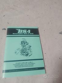 Libri moto bsa  e lavorazioni varie