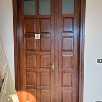 Portoncino legno massello