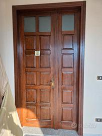 Portoncino legno massello