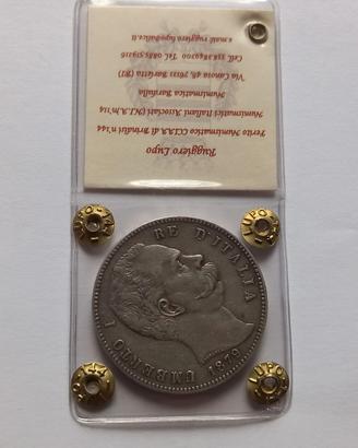 Umberto I 5 lire 1879 BB