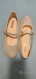 Ballerine dorate