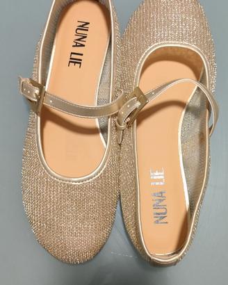 Ballerine dorate