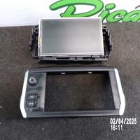 DISPLAY AUTORADIO PER PEUGEOT 208 A9 ANNO 2016