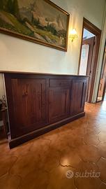 Credenza arte povera in legno massello