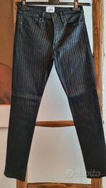 jeans nero elasticizzato dondup