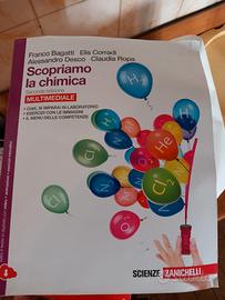 libro scolastico, titolo: scopriamo la chimica