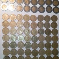 88 monete da 500 e 200 lire