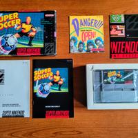 gioco Super Soccer PAL Super nintendo come nuovo