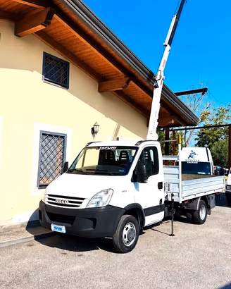 IVECO DAILY 35C12 GRU +CASSONE FISSO DA 3,60 METRI
