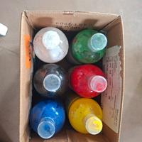 6 bottiglie tempere Borgione