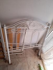 letto completo ferro battuto