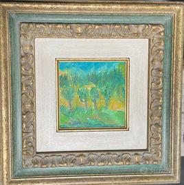 Paesaggio ad olio