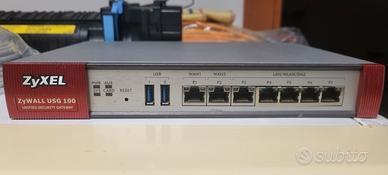 Zyxel firewall usg 100