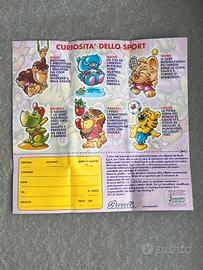 Cartina Gli Sportivotti Bauli 2002 NO Personaggi