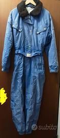 Tuta da sci tuta da neve EIDER blu azzurr tg 42 44