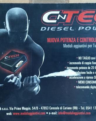 Centralina aggiuntiva CnTech per BMW 318d